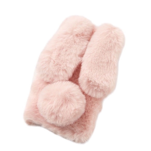 IPhone 7 or 8 case!  Bunny ears, diamond cut out for camera w/bow! New!  BUNDLE! - Picture 3 of 6